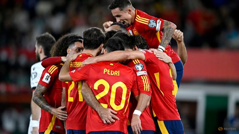 Spain beat Georgia 2-0 to edge closer to World Cup spot