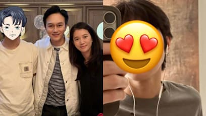 18-Yr-Old Son Of Anita Yuen & Julian Cheung Finally Reveals His Face & Fans Are Loving What They See