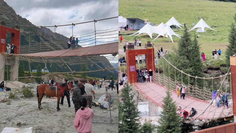 5 dead, 24 injured in suspension bridge mishap at China’s popular Xinjiang tourist site 5 dead, 24 injured in suspension bridge mishap at China’s popular Xinjiang tourist site