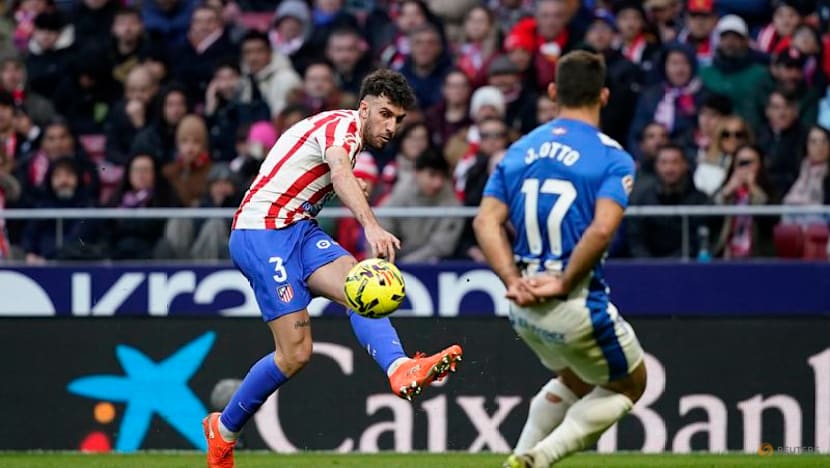 Sorloth header seals 1-0 Atletico Madrid win over Alaves