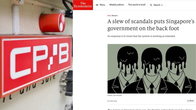 'Deeply offensive': Singapore rebuts Economist column questioning CPIB's independence