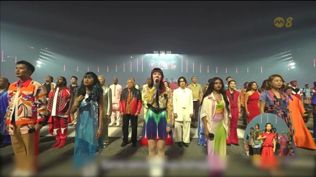【国庆2025】国庆庆典跨场地表演登场 爱国歌曲响起将气氛推向高潮