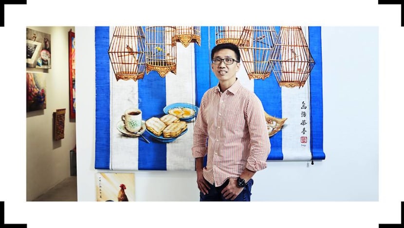 Singapore street artist Yip Yew Chong’s first series of nostalgic paintings sells out in a flash