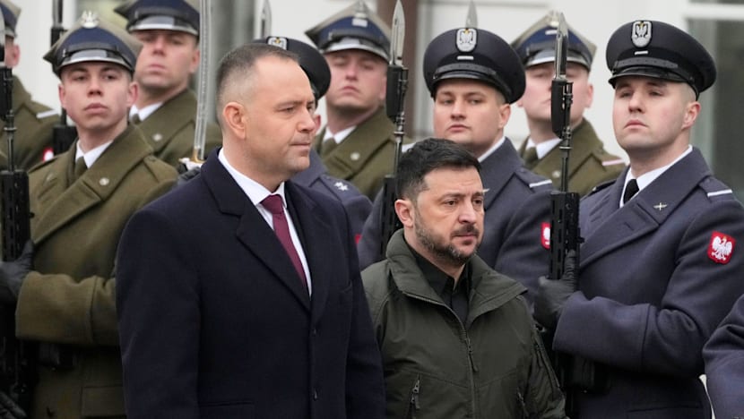 Ukraine's Zelenskyy, top officials return Polish awards in WWII row