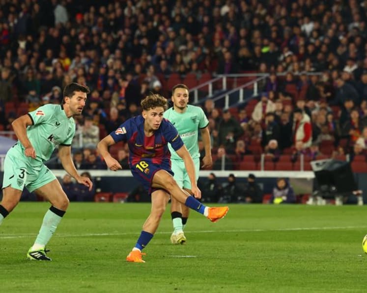 Barcelona mark Camp Nou return with 4-0 rout of Athletic Bilbao