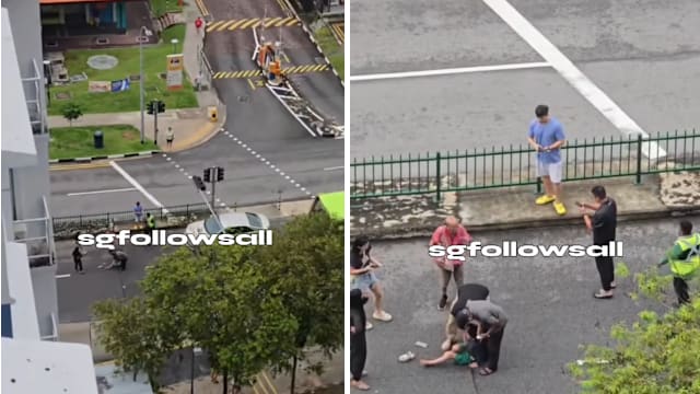 蔡厝港发生车祸 九岁男童送院
