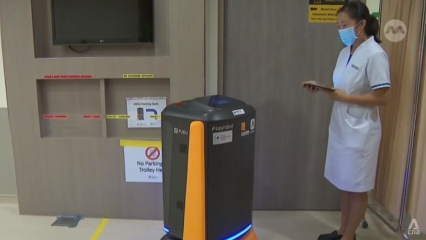 Robot, peranti teknologi tinggi di hospital Singapura untuk tingkatkan mutu jagaan pesakit 