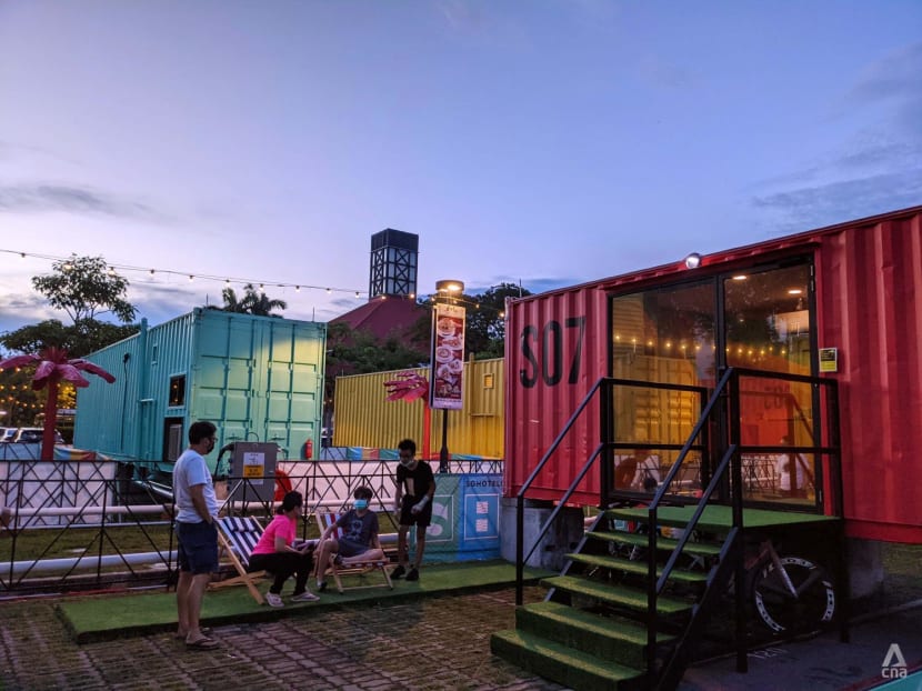 What&rsquo;s it like to stay at the new container hotel at Downtown East&rsquo;s car park?