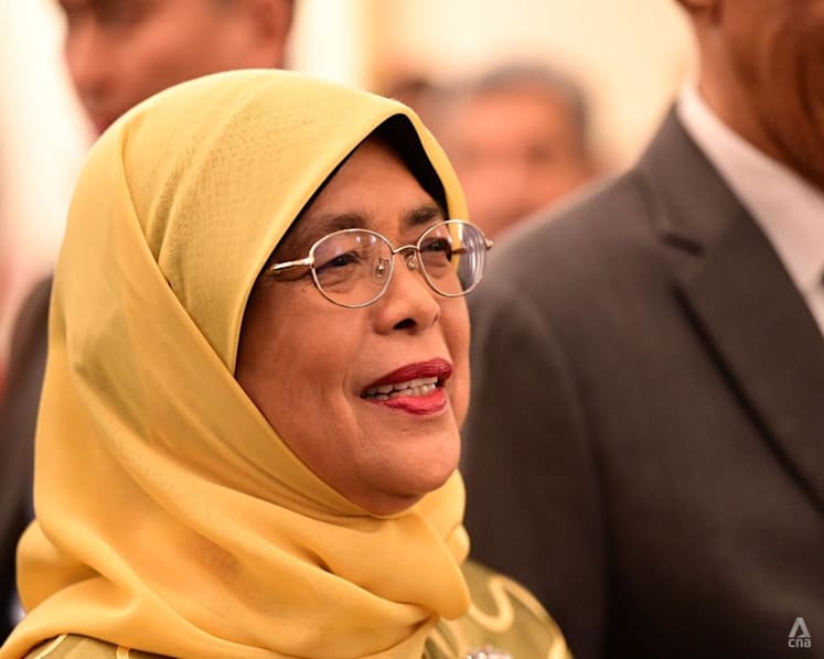 Singapore's former President Halimah Yacob awarded nation's highest civilian honour