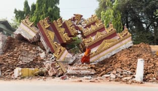 Myanmar In Turmoil - Devastated By An Earthquake