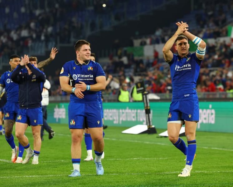 Italy chasing history without complacency after England win, says captain Lamaro