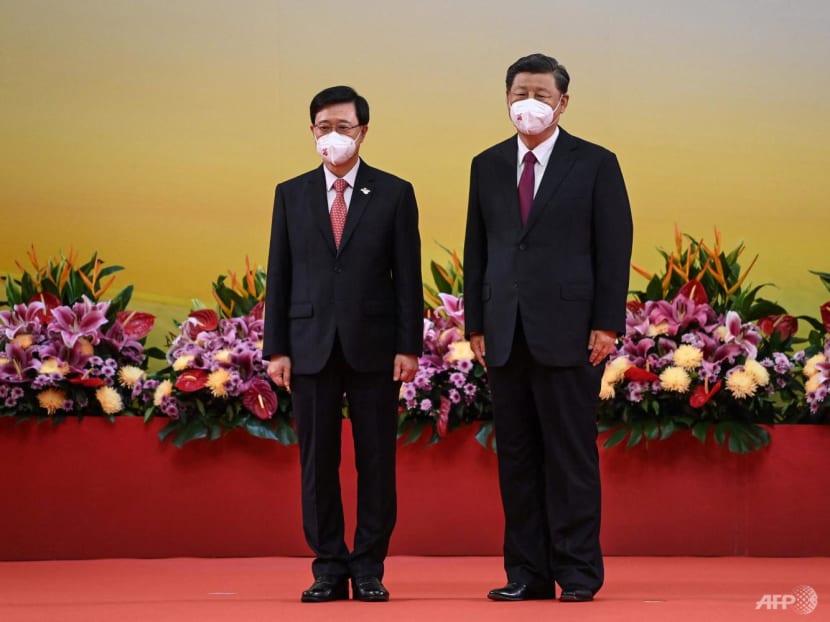 Hong Kong's former security chief John Lee sworn in as city's new leader