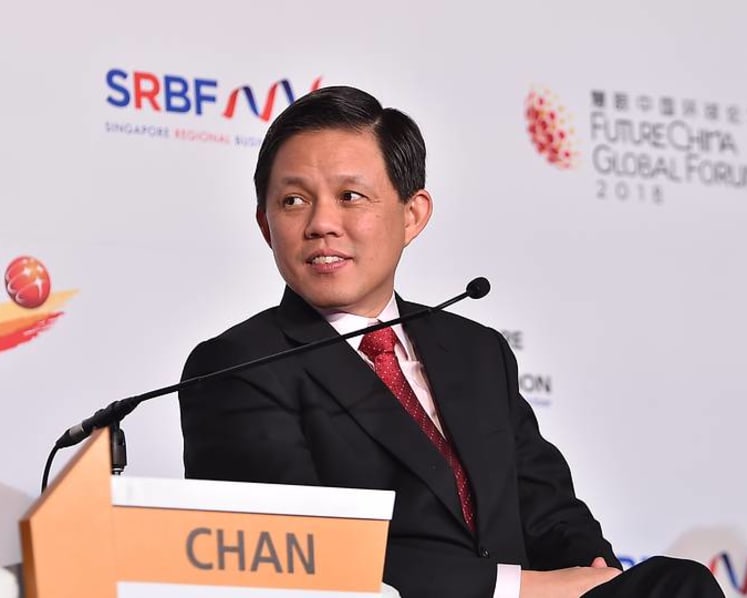 ASEAN-China trade to receive a boost with Southern Transport Corridor: Chan Chun Sing