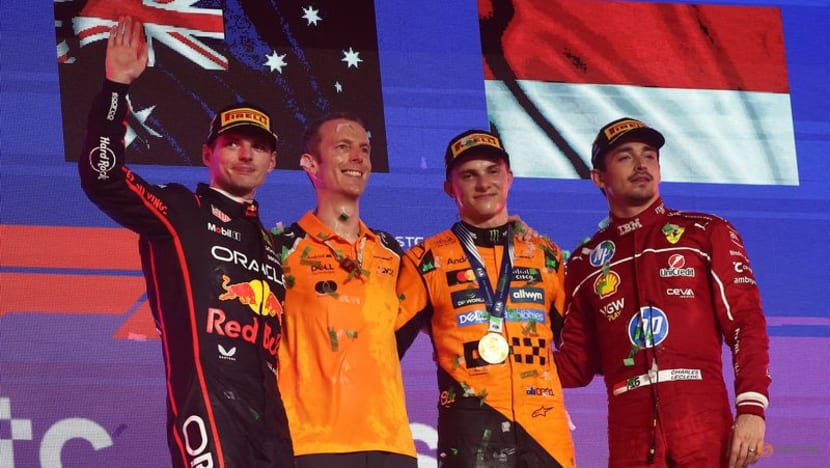 Piastri wins in Jeddah to take Formula One lead Piastri wins in Jeddah to take Formula One lead