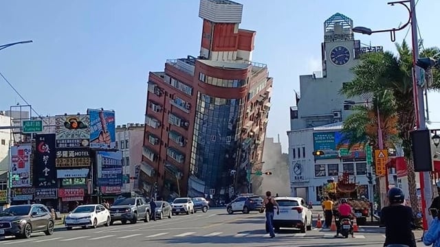 花莲强震后近24小时内 共发生314次余震