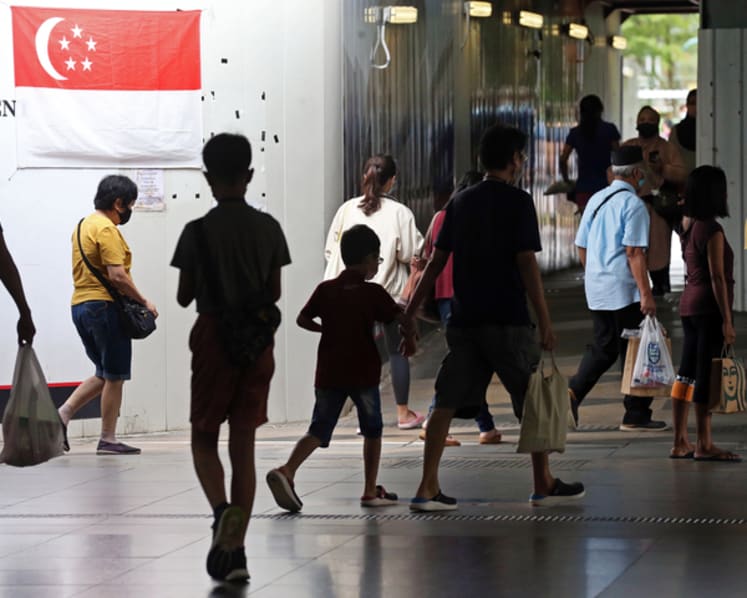 Singapore's total population back above pre-Covid levels, rising 5% to 5.92 million