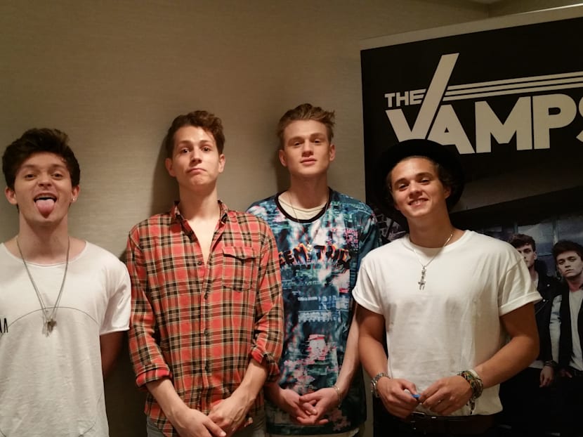 The Vamps are eager to see their S'pore fans