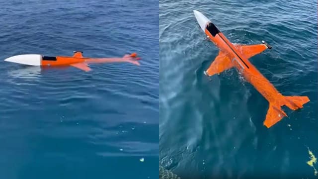 中国男子出海钓鱼竟“钓”到飞机！ 海警：已打捞上来