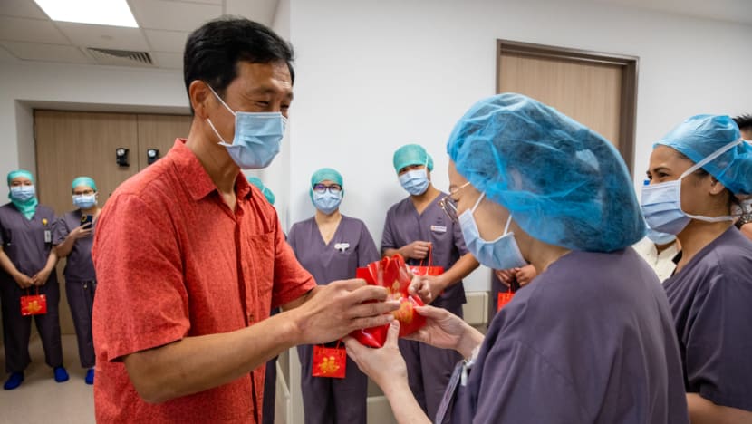 Last year was 'difficult' for healthcare sector with three COVID-19 infection waves: Ong Ye Kung Last year was 'difficult' for healthcare sector with three COVID-19 infection waves: Ong Ye Kung