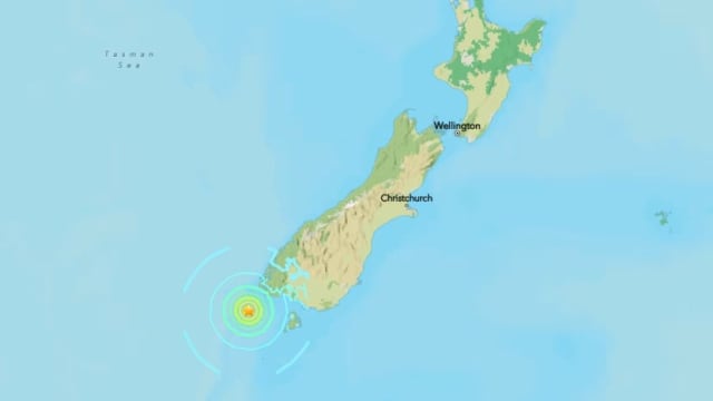 新西兰南岛6.7级地震 暂无伤亡