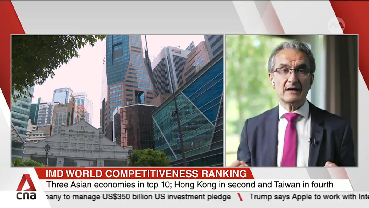 Singapore reclaims top spot in world competitiveness ranking