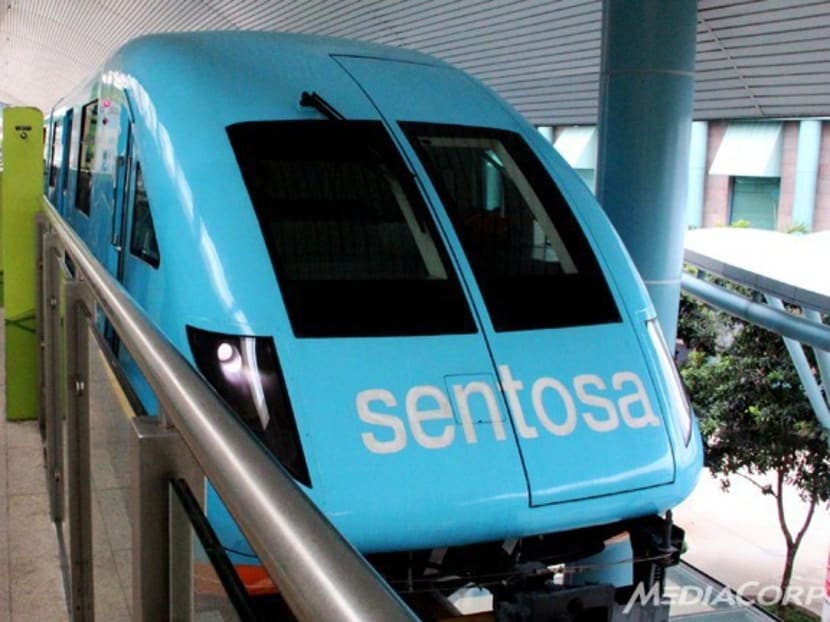 Sentosa Express. Photo: Channel NewsAsia