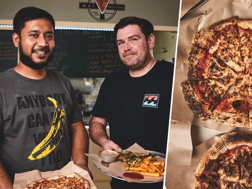 The professional chefs became hawkers while waiting for the JB-SG border to reopen so they can launch their pizza restaurant in Malaysia.
