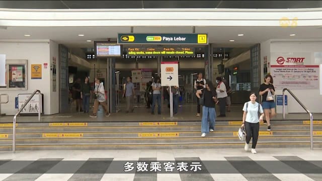 地铁环线隧道加固后 首个工作日乘客提早出门