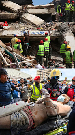 Survivors pulled from rubble days after Venezuela quake