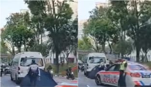 Elderly pedestrian killed in accident in Choa Chu Kang, minibus driver arrested