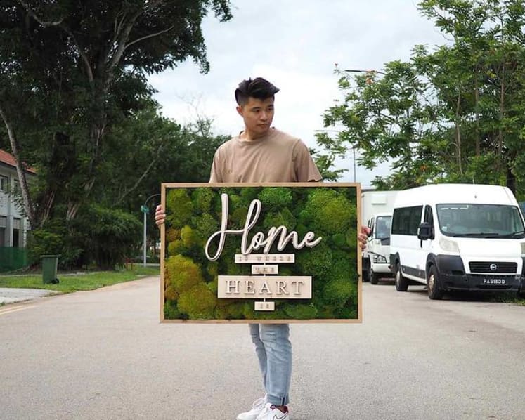 Creative Capital: The botanical architect in Singapore who makes preserved moss art