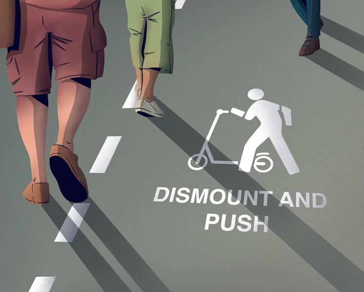 The Big Read in short: Life after the e-scooter footpath ban