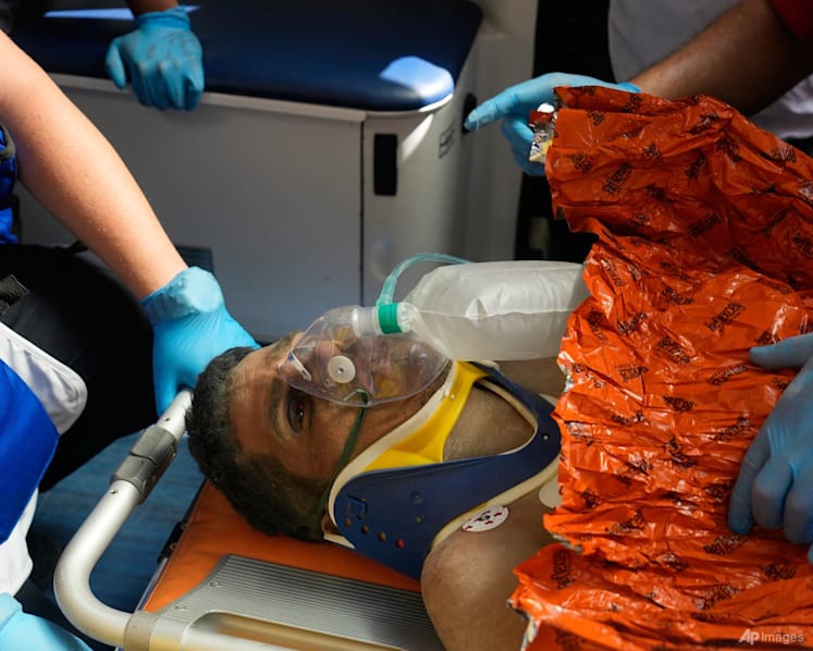 Venezuelan security guard pulled alive from building basement 8 days after twin quakes
