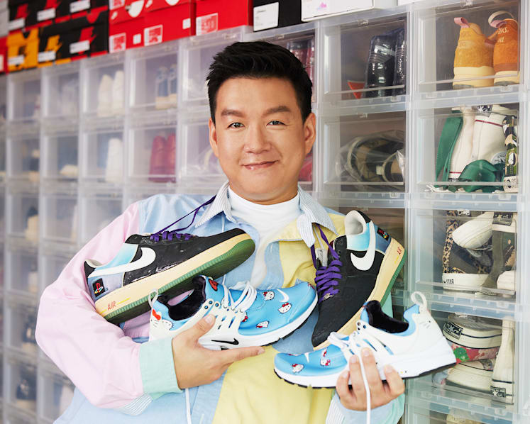 Why this sneaker collector in Singapore gives away up to 50 pairs a year