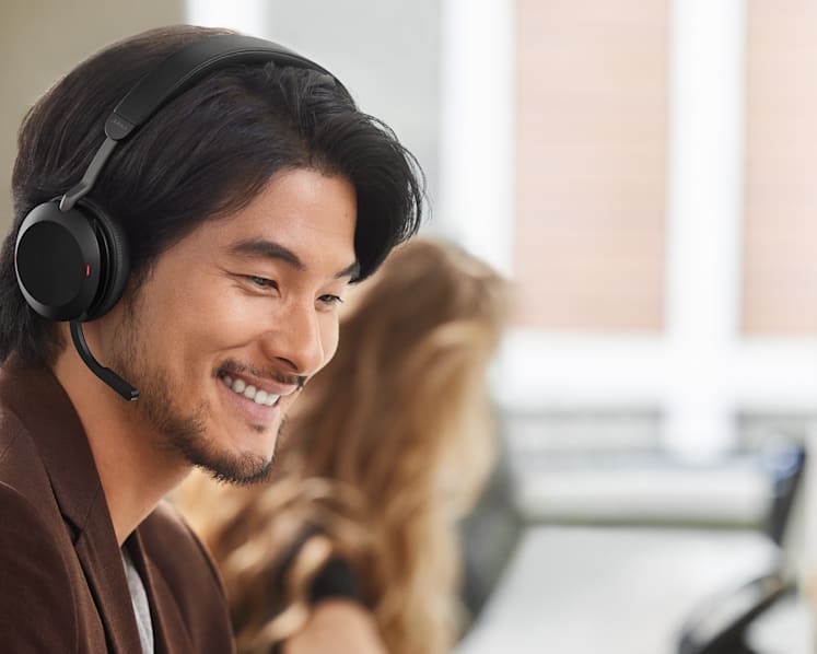 Hear better, with headphones built for hybrid work