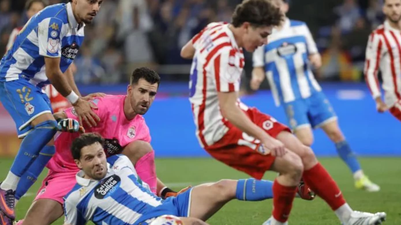 意大利杯：拉科鲁尼亚不敌马德里竞技队