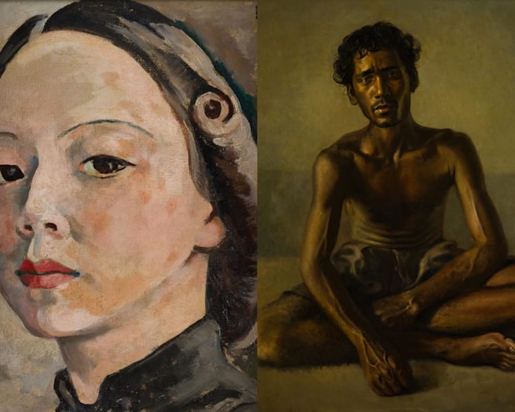 Paintings from Singapore’s national collection shown at Venice Biennale’s main exhibition for the first time