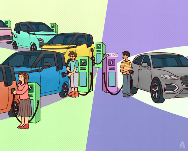IN FOCUS: No new petrol-only cars in Singapore from 2030 – what infrastructure needs to change?