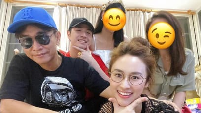 Jacky Wu Posts Rare Photo With All Four Of His Kids On Father’s Day In Taiwan