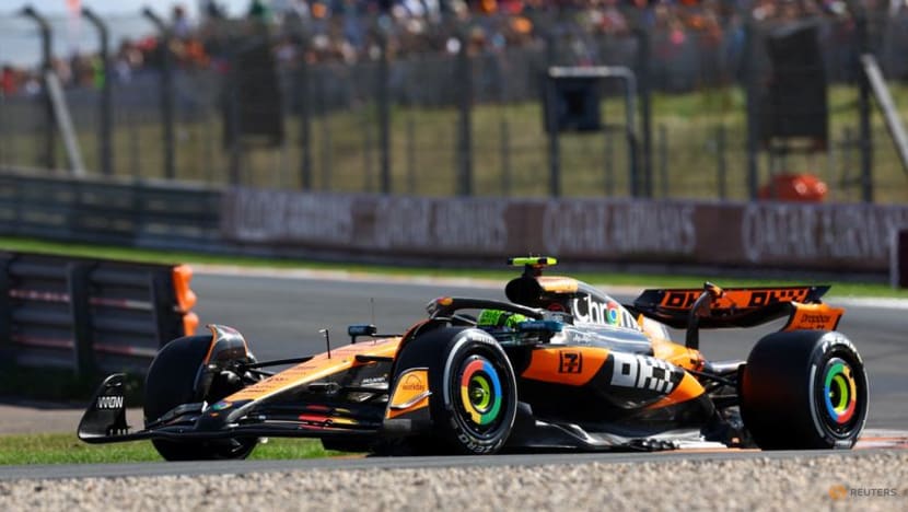 Norris completes practice hat-trick at Zandvoort Norris completes practice hat-trick at Zandvoort