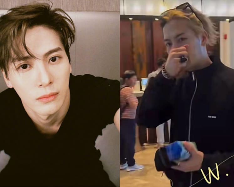 Jackson Wang’s reaction after a fan yells that she has his 'son' is so funny