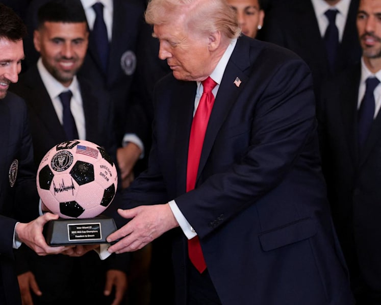 Trump celebrates Messi, revels in Inter Miami’s 'good looks'