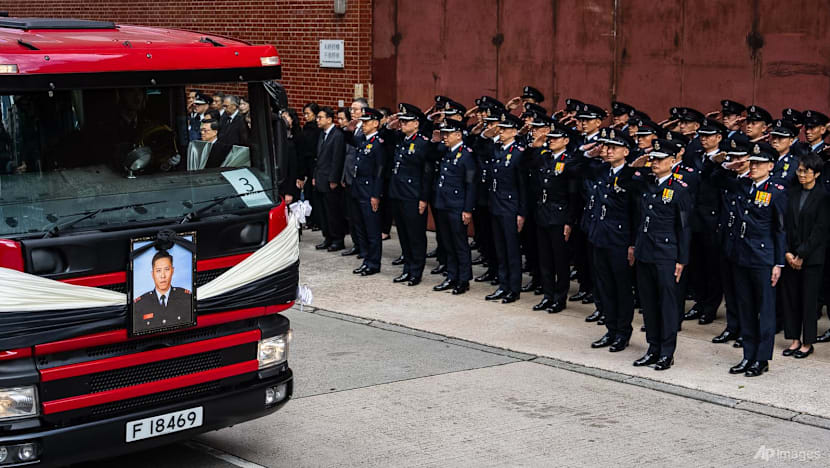 Hong Kong mourns firefighter killed in city's deadliest fire in decades