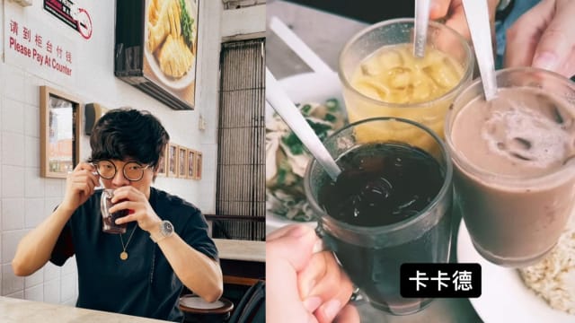 卢广仲吉隆坡吃海南鸡饭　被粉丝逼问：新马的哪个好吃？