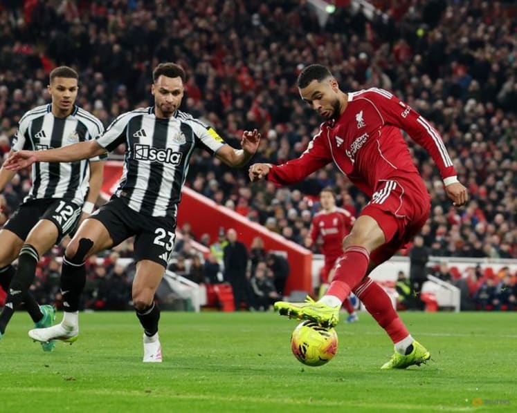 Ekitike double as Liverpool crush Newcastle to end slump