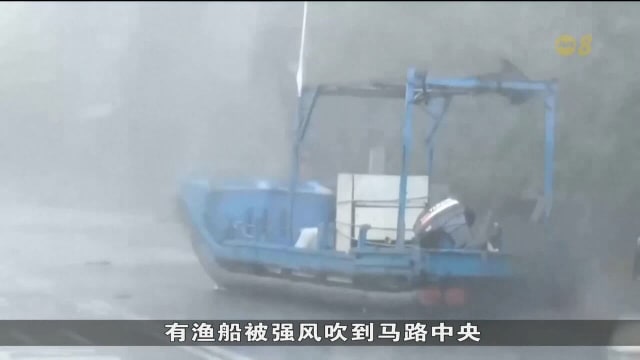 台风杨柳在台东县带来狂风暴雨 33人受伤一人失踪