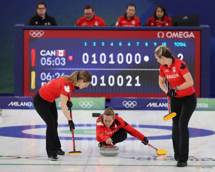 Curling-Hasselborg's Sweden take on Switzerland in women's final
