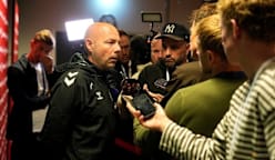 Denmark coach Riemer hails 'unity' after Eriksen's collapse in friendly