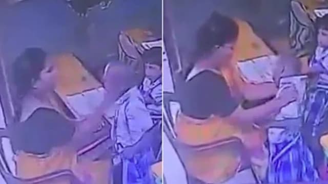印度六岁男童遭教师掌掴 随后倒地身亡