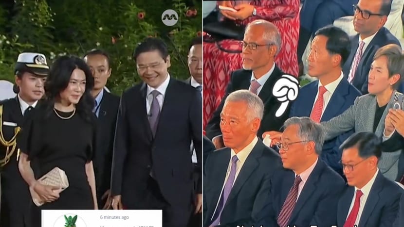 #trending: Glamour, perspiration, 'spilling tea' — viral moments from Istana swearing-in ceremony